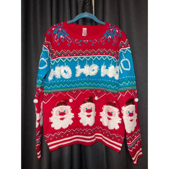 Ugly Christmas Sweater Xmas Size XL - Picture 1 of 3